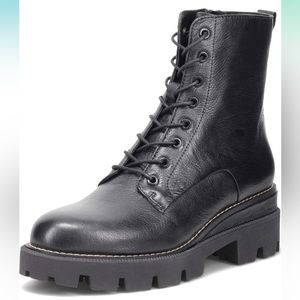 Sam Edelman Garret - Black Leather waterproof boots - Brand new - Size 9.5